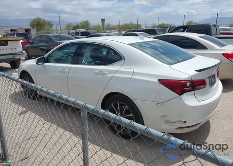 2017 Acura Tlx Technology Package из США, поврежденный, VIN 19UUB2F5XHA004297